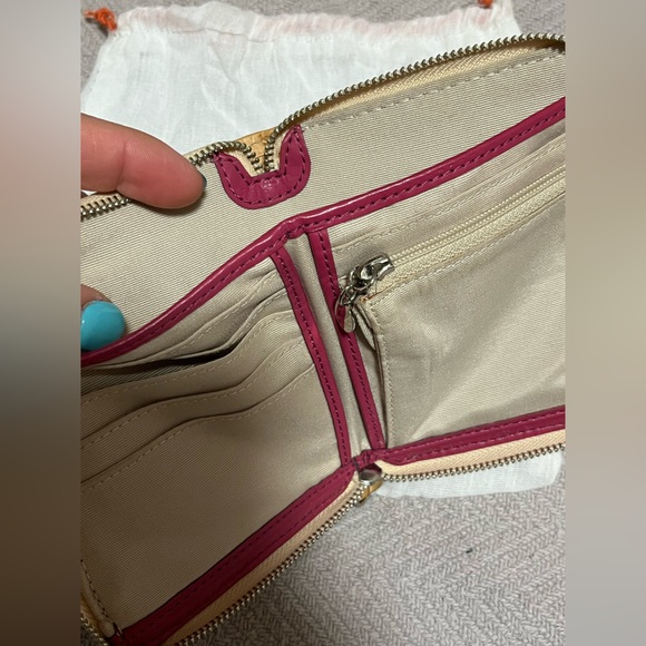 COACH Zipper Wristlet, hot pink - Picture 3 of 3